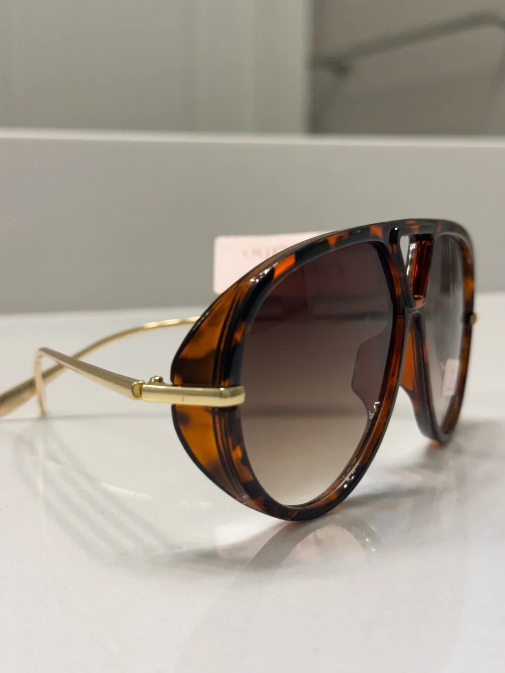 Camila Coelho bold tortoiseshell